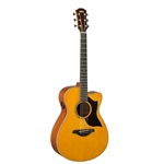 Yamaha AC5M VN w/ Hardshell Case - Made in Japan; SMall Body Acoustic Electric - Vintage Natural